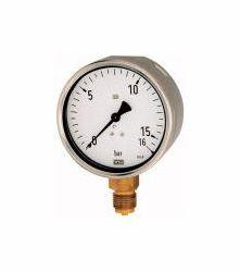 Wika Manometer in Robustausführung, Anschluss radial unten, 102016