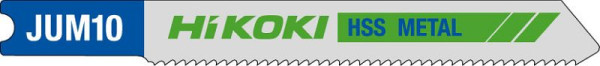 HiKOKI Stichsägeblatt Metall HSS JUM10/U118A, VE: 5 Stück, 750026