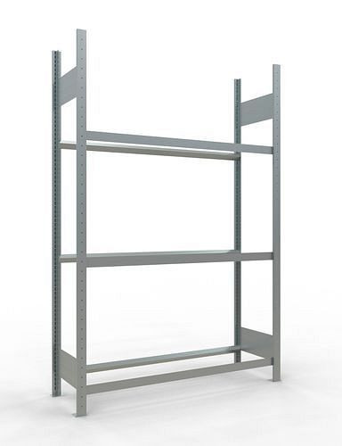 Schulte Reifenregal, Grundfeld, 3 Lagerebenen, Fachbreite 1300 mm, 1360 x 436 x 2000 mm, 278847