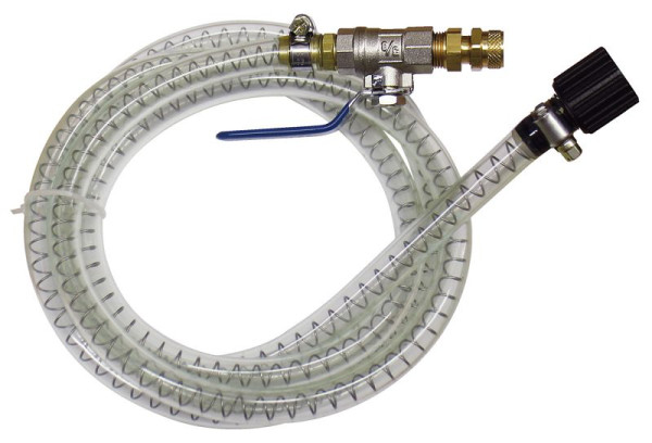 GEDORE KL-0124-4313 Schlauch mit Hahn und Schnellkupplung, 2871718