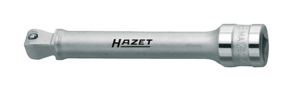 Hazet Verlängerung, schwenkbar, Vierkant hohl 12,5 mm, Vierkant massiv 12,5 mm, Mit Kugelsicherung, Abmessungen / Länge: 123 mm, 919-5