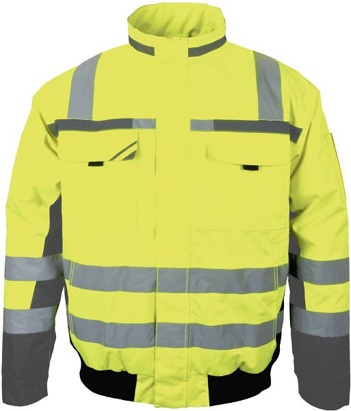 PKA Warnschutz Pilotenjacke, gelb/grau, Größe: S, WIPJ-GE-002