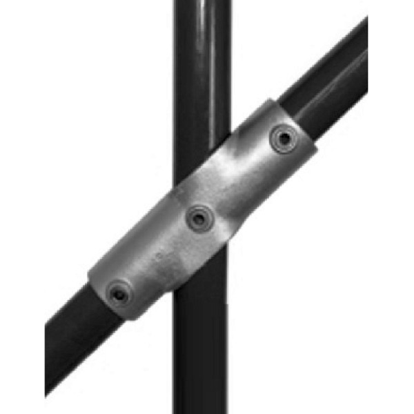 Stein HGS Kreuzstück durchgehend 30-45°, aus Temperguss, Rohr Ø 42 mm, VE: 10 Stück, 62517.0002