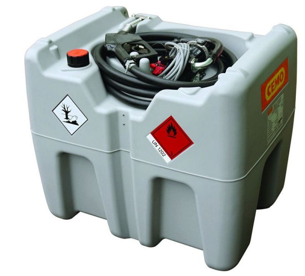Cemo Dieseltank-Mobil Easy 210 L, 12V, Cematic 12V 40 l/min, ohne Deckel, mit AZV, 10980