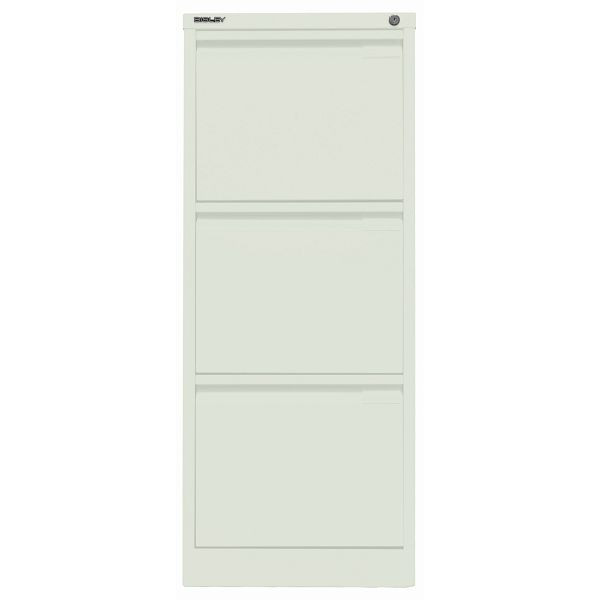 Bisley Hängeregistraturschrank, einbahnig, 3 HR-Schubladen, 644 portland, 3633644