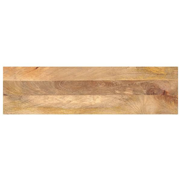 vidaXL Tischplatte 120x30x3,8 cm Rechteckig Massivholz Mango, 371505