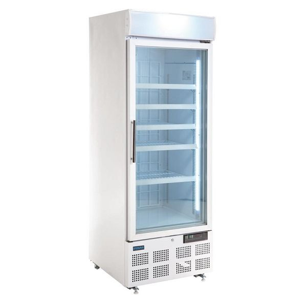Polar Serie G Display Gefrierschrank, 2 Türen, weiß 412 Liter, GH506
