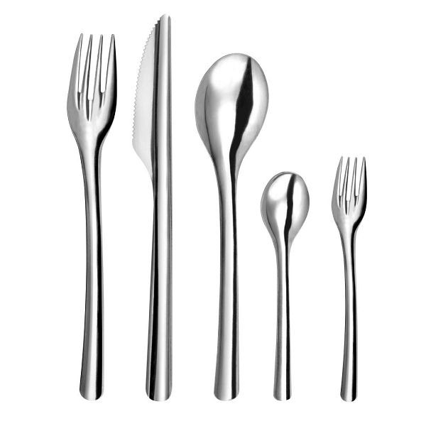 Amefa Slim Kuchengabeln (Packung mit 480 Stück), leicht und kompakt, ideal für Reisen, Lagerung und Essen unterwegs, CZ089