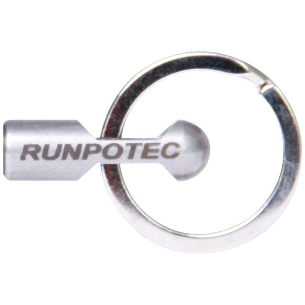 Runpotec Edelstahl Öse inklusive Ring mit Gewinde RTG 6 mm, 30236