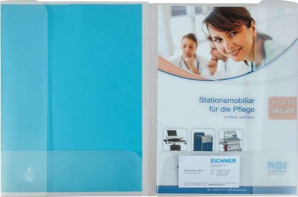 Eichner Präsentations- und Projektmappe, Transparent, VE: 30 Stück, 9700-00032