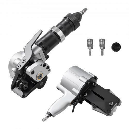 VEVOR Pneumatische Umreifungsmaschine, 8500 N, für 32 mm Metallbänder, Spanner & Schneide-/Versiegelungsgerät, QDGDKZJQDGD3QWGZ8001V0