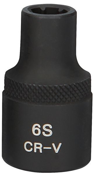 KS Tools 1/2" RIBE Stecknuss M6S, 911.0896, 4042146820544