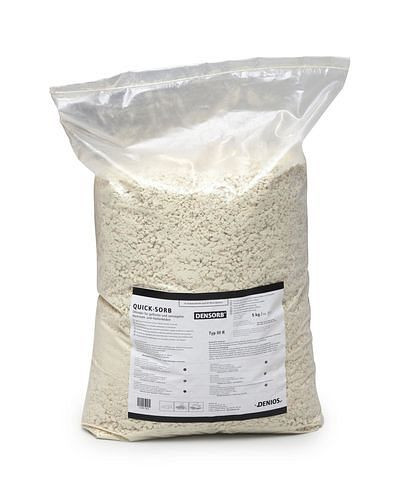 DENSORB Granulat, Ölbinder QuickSorb, schnelle Saugkraft, 50 Sack à 5 kg, VE: 250 kg, 286077