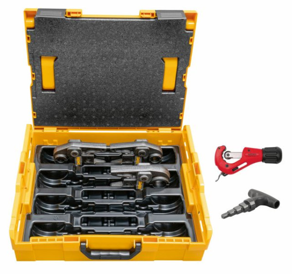REMS Presszangen Set TH 16+20+26 L-Boxx + Corso P + KaliGrat, Systemspezifische Presszangen, mit Presskontur TH, 571X17 R