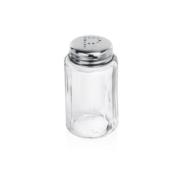 WAS Pfefferstreuer, 7 cm, Modell 2, Glas, VE: 12 Stück, 1484001, 4044925036344