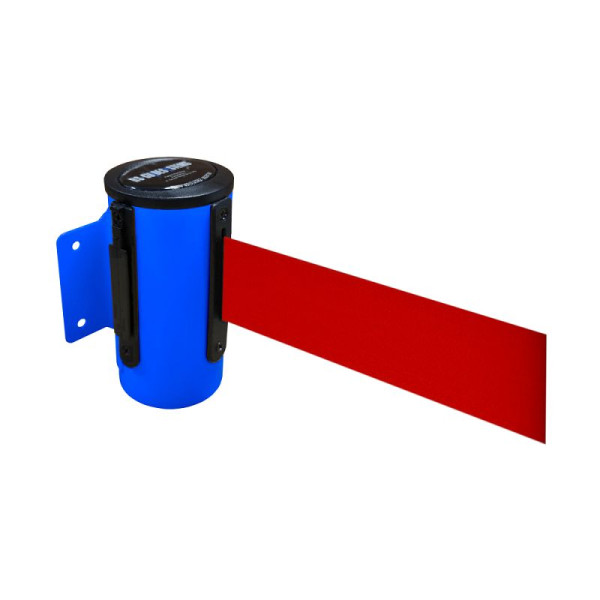 Stein HGS Wandgurtkassette -P-Line Utility-, blau, rot, mit Gurtendstück (Standard), 12846b-0102