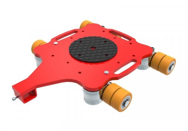 HTS ECO-Skate® ROTOflex Rotationsfahrwerk RF48, ohne Gummibelag und PU-Rollen, 100480441