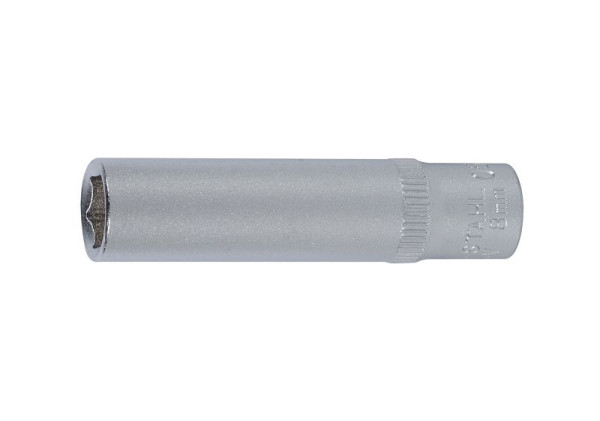SW-Stahl Steckschlüsseleinsatz, 1/4", 8 mm, tief, 05430-8,0