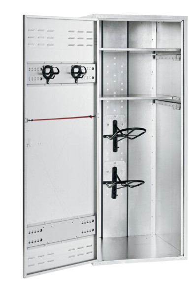 Growi Sattelschrank (HxTxB): 190 x 75 x 75 cm, Zylinderschloss, Sattelhalter, 10049800