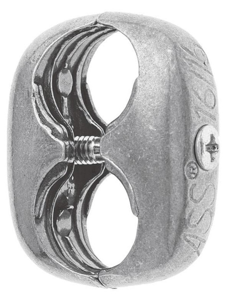 GEKA Doppel-Schlauchklemme, 16 x 16mm LM, VE: 20 Stück, 85.8818