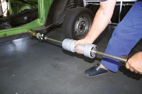 KS Tools Universal-Gleithammer, mit Zughaken und Adapter, 700.1475