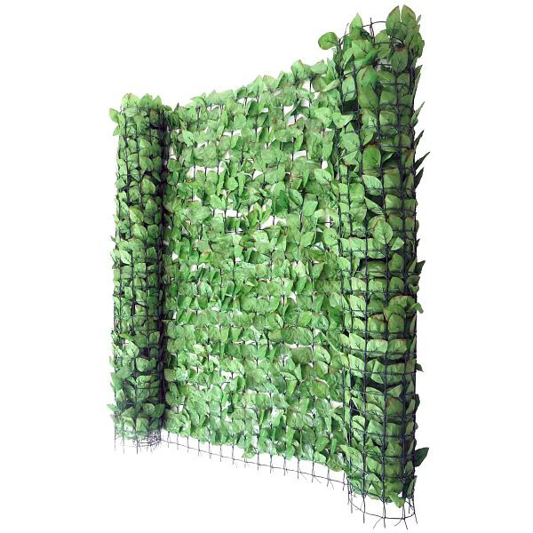 Mendler Balkonsichtschutz T811, Buchenhecke Sichtschutz Windschutz Verkleidung für Terrasse Zaun, 500x150cm hell, 79307
