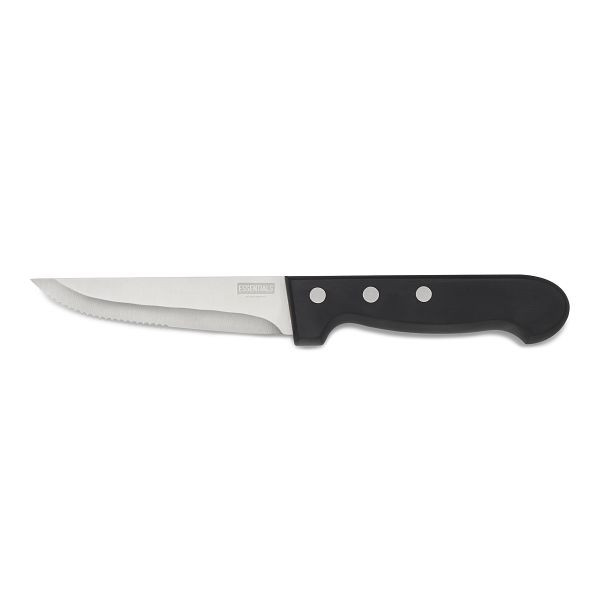WAS Steakmesser Set, mit ABS Kunststoffgriff, 25 cm, ABS Kunststoff, Chromstahl 13/0, VE: 6 Stück, 6422023