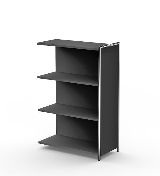 Kerkmann Anbau-Sideboard/Raumteiler für 3 OH, Artline, B 780 x T 380 x H 1150 mm, anthrazit, (Montage), 13740213-1