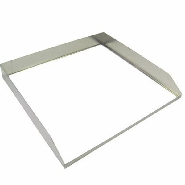 Gastro-Inox Spritzschutz für Grillplatte 60cm breit, 160.542