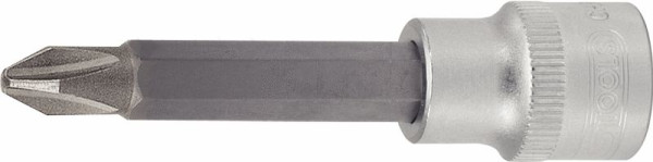 KS Tools 1/2" Bit-Stecknuss, lang, PH4, 917.1302, 4042146566541