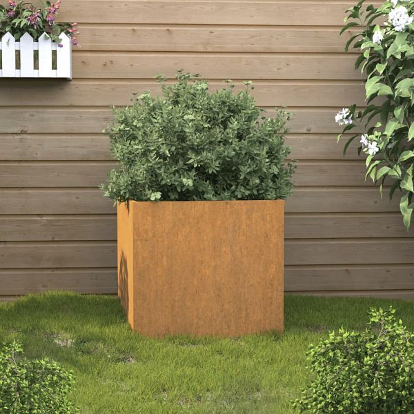vidaXL Pflanzkübel 49x47x46 cm Cortenstahl, 821551, 8720287145523