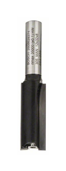 Bosch Nutfräser, 8 mm, D1 12 mm, L 31,5 mm, G 62 mm, 2608628374