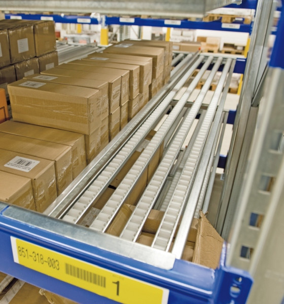 BITO Fachebene Rollenleistensegment Set 2700x2450 8RL verzinkt, 28401