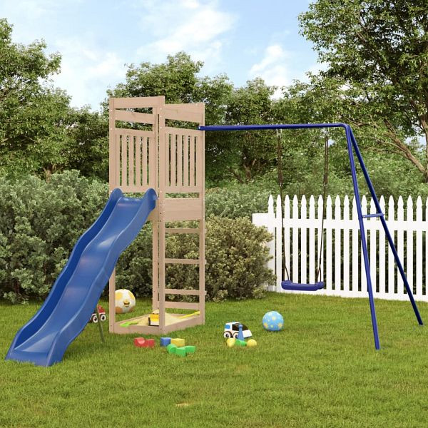 vidaXL Spielturm Massivholz Kiefer, Top-Qualität, 3157033
