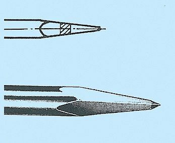 Pneutec Vierkantspitzmeißel, lang, 95 295