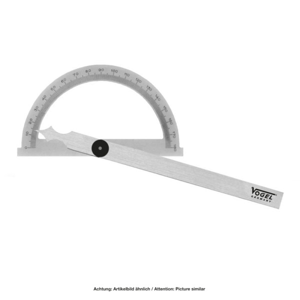 Vogel Germany Gradmesser, Schienenlänge: 200 mm, 322513