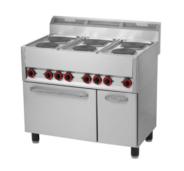 RM Thermik Serie 600, Elektroherd mit Elektro-Backofen, 990x600x860 mm, SPT-90ELS