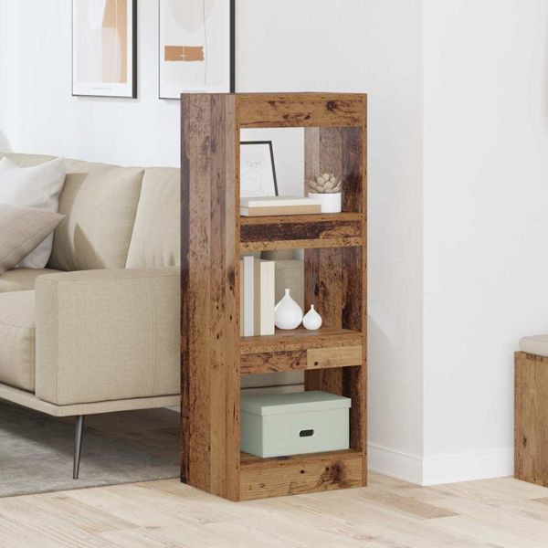 vidaXL Bücherregal Braun 40 x 30 x 103 cm Holzwerkstoff, 880453