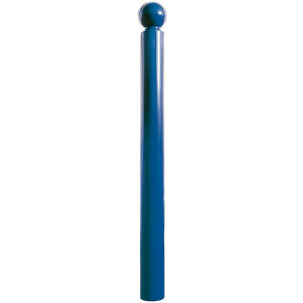 Stein HGS Stilpoller -Bowl-, Profilzylinderschloss gleichschließend, RAL 7044 grau, 22587-05