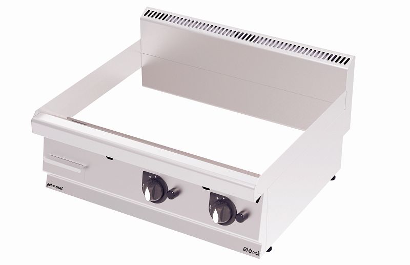 gel-o-mat Gas Grillplatte Hart-Verchromt Glatt GO Cook 700 ...