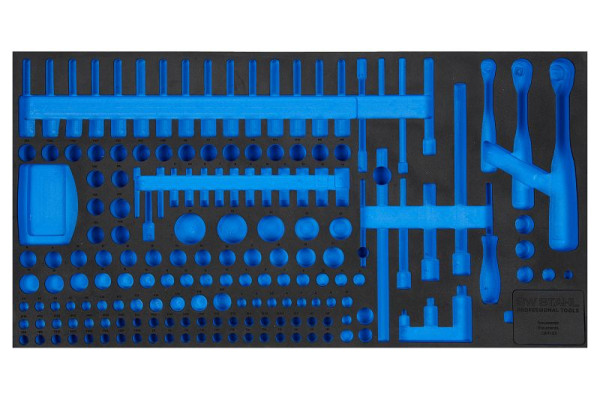SW-Stahl Schaumeinlage, unbestückt, für Z3011-3, Z3011-E3