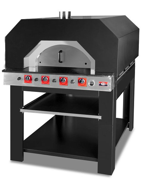 GMG Gas-Pizzaofen Classic, 9x Ø 30cm, 34 kW, GAS, Schamottsteinboden, 1 Backkammer, PFG-TN1