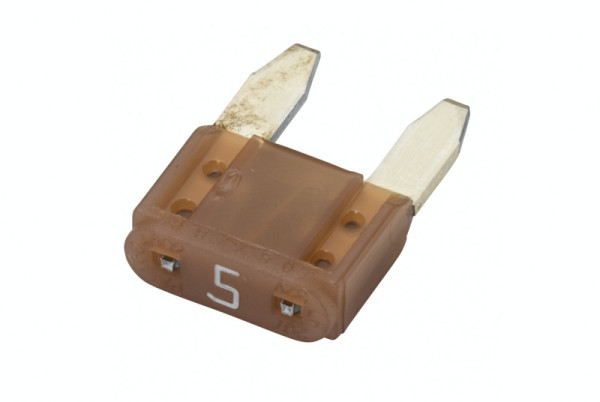 HELLA Sicherung, Mini-Flachstecksicherung, 5A, beige, 8JS 728 596-131