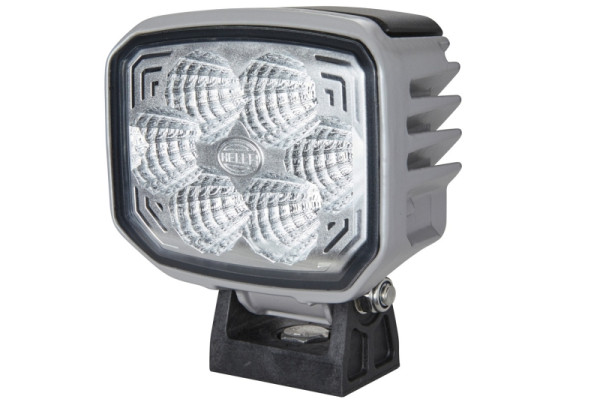 HELLA LED-Arbeitsscheinwerfer - Power Beam 1800 - 24V - 1850lm - geschraubt/Anbau - schwenkbarer Montagebügel - weitreichende Ausleuchtung, 1GA 996 388-041