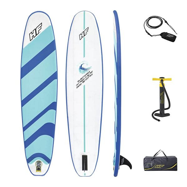 Bestway Hydro-Force Aufblasbares Surfbrett 243×57×7 cm, 92098