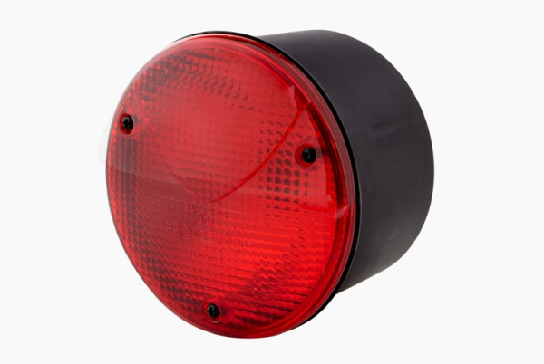 HELLA Nebelschlussleuchte, Halogen, 12/24V, Einbau/Anbau, ADR/GGVS, Lichtscheibenfarbe: rot, Stecker: Flachstecker, links/rechts, 2NE 964 169-227