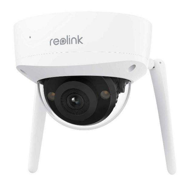 REOLINK W437 vandalismusgeschützte 4K 8 MP Dualband-WLAN Überwachungskamera mit 5-fach optischem Zoom, rlw437
