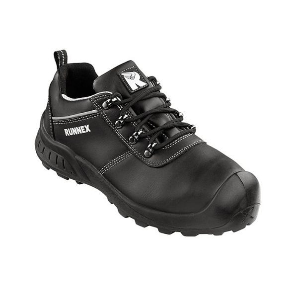RUNNEX S3-Sicherheitshalbschuhe TeamStar, schwarz/grau, Größe: 48, VE: 1 Paar, 5309-48