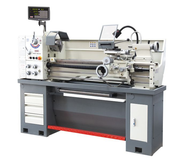 ELMAG Universal-Drehmaschine, PROFI 1000/180 N-inkl. Röhm-Drehfutterinkl. 3-Achs-Positionsanzeige 'SINO' inkl. Schnellwechsel-Stahlhalter 'Set', 88153