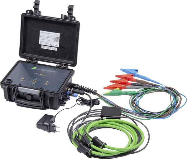 Camille Bauer Dreiphasiger mobiler Energie- und Netzstöranalysator, programmierbar PQ5000MOB-2490 10, 195025
